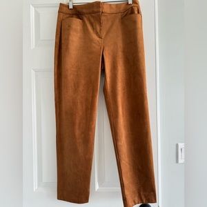LOFT faux suede pants